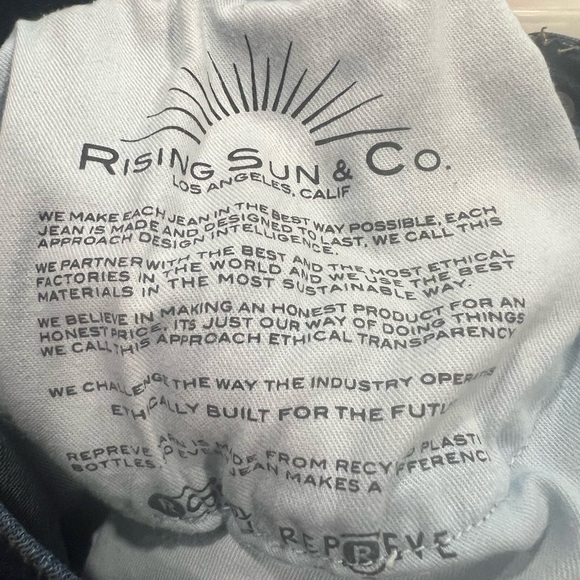 Rising Sun & Co Jeans Slim Fit 34 x 32 - Picture 8 of 12